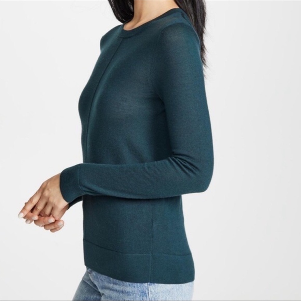 NWT Club Monaco Merino Wool Sweater XS Green